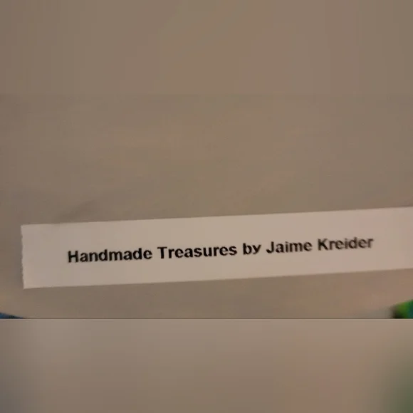 Hand Crafted Christmas cups tabletop decor 3.5" - Picture 2 of 2